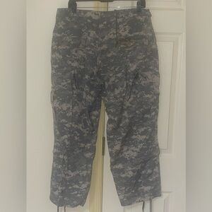 US military trousers, Army combat uniform, 50% nylon/50% cotton ripstop